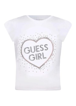 Guess T-shirt | Regular Fit ze sklepu Gomez Fashion Store w kategorii Bluzki dziewczęce - zdjęcie 184297777