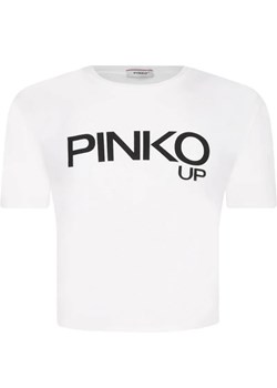Pinko UP T-shirt JERSEY | Cropped Fit ze sklepu Gomez Fashion Store w kategorii Bluzki dziewczęce - zdjęcie 184297778