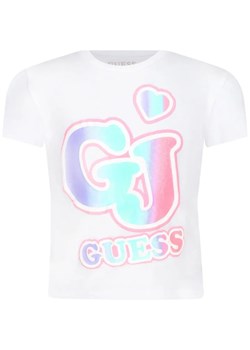 Guess T-shirt | Regular Fit ze sklepu Gomez Fashion Store w kategorii Bluzki dziewczęce - zdjęcie 184297785