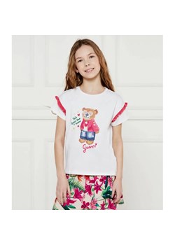 Guess T-shirt | Regular Fit ze sklepu Gomez Fashion Store w kategorii Bluzki dziewczęce - zdjęcie 184297807