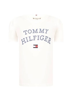 Tommy Hilfiger T-shirt | Regular Fit ze sklepu Gomez Fashion Store w kategorii Bluzki dziewczęce - zdjęcie 184297809