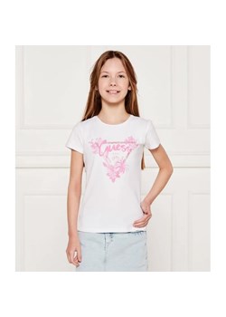 Guess T-shirt | Regular Fit ze sklepu Gomez Fashion Store w kategorii Bluzki dziewczęce - zdjęcie 184297905