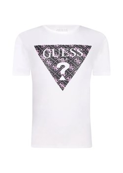 Guess T-shirt | Regular Fit ze sklepu Gomez Fashion Store w kategorii Bluzki dziewczęce - zdjęcie 184297918