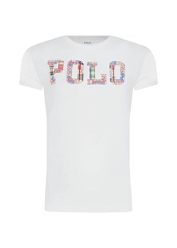 POLO RALPH LAUREN T-shirt | Regular Fit ze sklepu Gomez Fashion Store w kategorii Bluzki dziewczęce - zdjęcie 184297925