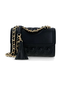 TORY BURCH Skórzana torebka na ramię FLEMING ze sklepu Gomez Fashion Store w kategorii Listonoszki - zdjęcie 184298358