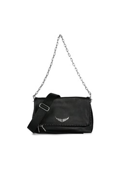 Zadig&Voltaire Skórzana torebka na ramię ROCKY ze sklepu Gomez Fashion Store w kategorii Listonoszki - zdjęcie 184298385