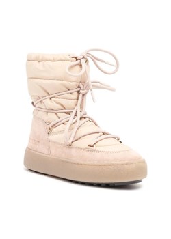 Moon Boot Śniegowce MOON BOOT LTRACK SUEDE NYLON | z dodatkiem skóry ze sklepu Gomez Fashion Store w kategorii Śniegowce damskie - zdjęcie 184298538