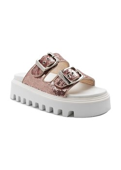 Casadei Klapki | z dodatkiem skóry ze sklepu Gomez Fashion Store w kategorii Klapki damskie - zdjęcie 184298576