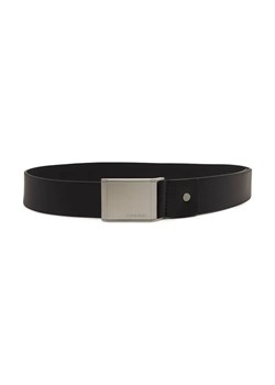 Calvin Klein Skórzany pasek ADJ BEVELED PLAQUE 35MM ze sklepu Gomez Fashion Store w kategorii Paski męskie - zdjęcie 184298595