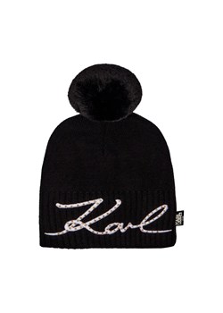 Karl Lagerfeld Kids Czapka | z dodatkiem kaszmiru ze sklepu Gomez Fashion Store w kategorii Czapki dziecięce - zdjęcie 184298639