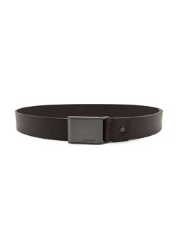 Calvin Klein Skórzany pasek ADJ BEVELED PLAQUE 35MM ze sklepu Gomez Fashion Store w kategorii Paski męskie - zdjęcie 184298686