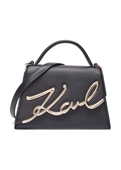 Karl Lagerfeld Skórzany kuferek K/SIGNATURE 2.0 ze sklepu Gomez Fashion Store w kategorii Kuferki - zdjęcie 184298689