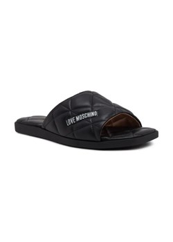 Love Moschino Skórzane klapki ze sklepu Gomez Fashion Store w kategorii Klapki damskie - zdjęcie 184298739