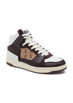 Guess Skórzane sneakersy SAVA ze sklepu Gomez Fashion Store w kategorii Buty sportowe męskie - zdjęcie 184298777