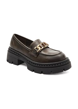 TWINSET Loafersy | z dodatkiem skóry ze sklepu Gomez Fashion Store w kategorii Lordsy damskie - zdjęcie 184298947