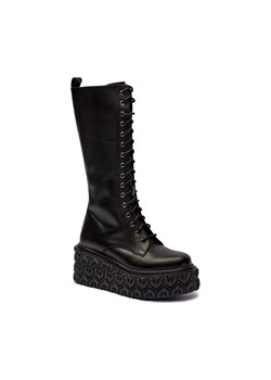 Patrizia Pepe Skórzane kozaki ze sklepu Gomez Fashion Store w kategorii Kozaki damskie - zdjęcie 184298975