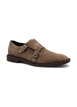 HUGO Skórzane monki Gryff ze sklepu Gomez Fashion Store w kategorii Półbuty męskie - zdjęcie 184299018