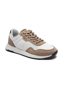BOSS BLACK Sneakersy Titanium_Runn_mebisd | z dodatkiem skóry ze sklepu Gomez Fashion Store w kategorii Buty sportowe męskie - zdjęcie 184299076
