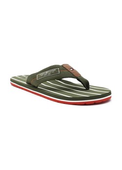 Tommy Hilfiger Japonki PATCH HILFIGER BEACH SANDAL ze sklepu Gomez Fashion Store w kategorii Klapki męskie - zdjęcie 184299165