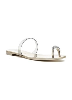 Giuseppe Zanotti Skórzane japonki | z dodatkiem skóry ze sklepu Gomez Fashion Store w kategorii Klapki damskie - zdjęcie 184299168