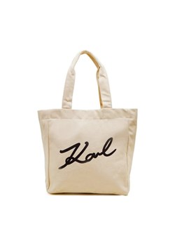 Karl Lagerfeld Shopperka signature canvas ze sklepu Gomez Fashion Store w kategorii Torby Shopper bag - zdjęcie 184299169