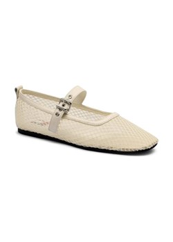 Tommy Jeans Baleriny MARYJANE | z dodatkiem skóry ze sklepu Gomez Fashion Store w kategorii Balerinki - zdjęcie 184299218