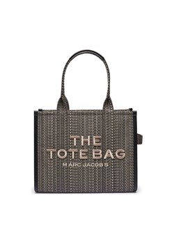 Marc Jacobs Shopperka The Monogram Jacquard Large Tote Bag | z dodatkiem skóry ze sklepu Gomez Fashion Store w kategorii Torby Shopper bag - zdjęcie 184299288
