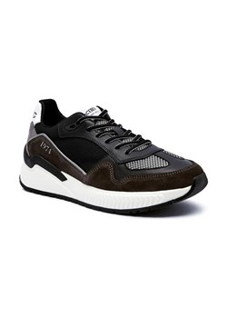 Iceberg Skórzane sneakersy COMB.ECLIPSE ze sklepu Gomez Fashion Store w kategorii Buty sportowe męskie - zdjęcie 184299336