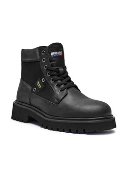 BLAUER Skórzane trapery BUXTON03 ze sklepu Gomez Fashion Store w kategorii Buty trekkingowe męskie - zdjęcie 184299356