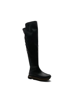 Liu Jo Muszkieterki MAXI WONDER 27 | z dodatkiem skóry ze sklepu Gomez Fashion Store w kategorii Kozaki damskie - zdjęcie 184299475