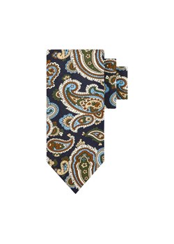 Oscar Jacobson Lniany krawat Paisley | z dodatkiem jedwabiu ze sklepu Gomez Fashion Store w kategorii Krawaty - zdjęcie 184299478