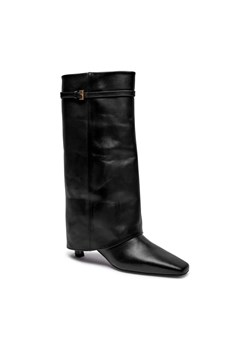 Alohas Skórzane kozaki na szpilce Evita ze sklepu Gomez Fashion Store w kategorii Kozaki damskie - zdjęcie 184299525