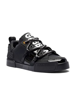 Dolce & Gabbana Skórzane sneakersy PORTOFINO ze sklepu Gomez Fashion Store w kategorii Buty sportowe męskie - zdjęcie 184299545