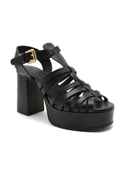 See By Chloé Skórzane sandały na słupku SIERRA ze sklepu Gomez Fashion Store w kategorii Sandały damskie - zdjęcie 184299616