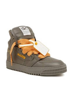 OFF-WHITE Skórzane sneakersy ze sklepu Gomez Fashion Store w kategorii Buty sportowe męskie - zdjęcie 184299777