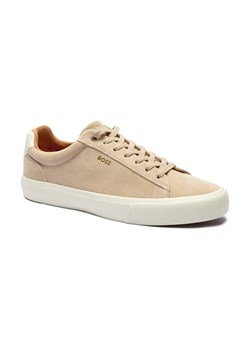 BOSS BLACK Skórzane tenisówki Aiden_Tenn_sddrb ze sklepu Gomez Fashion Store w kategorii Trampki męskie - zdjęcie 184299778