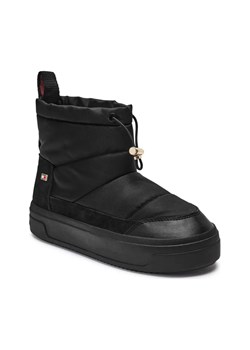 Tommy Hilfiger Śniegowce Flag Nylon Mini Snowboot | z dodatkiem skóry ze sklepu Gomez Fashion Store w kategorii Śniegowce damskie - zdjęcie 184299818