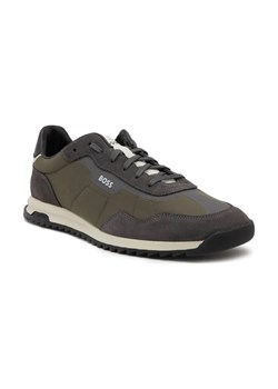 BOSS BLACK Sneakersy Zayn Lowp nysd | z dodatkiem skóry ze sklepu Gomez Fashion Store w kategorii Buty sportowe męskie - zdjęcie 184299877