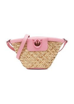 Pinko Torba plażowa LOVE SUMMER BUCKET | z dodatkiem skóry ze sklepu Gomez Fashion Store w kategorii Torby letnie - zdjęcie 184299966