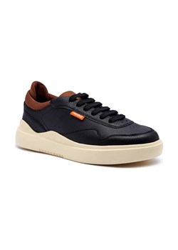 HUGO Skórzane sneakersy BLAKE_TENN_TBNA ze sklepu Gomez Fashion Store w kategorii Buty sportowe męskie - zdjęcie 184299995