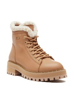 Liu Jo Skórzane botki PINK 207 ze sklepu Gomez Fashion Store w kategorii Workery damskie - zdjęcie 184300156