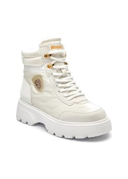BLAUER Ocieplane trapery | z dodatkiem skóry ze sklepu Gomez Fashion Store w kategorii Botki - zdjęcie 184300159