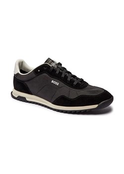 BOSS BLACK Sneakersy Zayn_Lowp_sdtx | z dodatkiem skóry ze sklepu Gomez Fashion Store w kategorii Buty sportowe męskie - zdjęcie 184300387