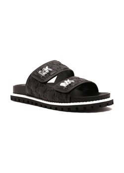 Michael Kors Klapki STARK SLIDE | z dodatkiem skóry ze sklepu Gomez Fashion Store w kategorii Klapki damskie - zdjęcie 184300457