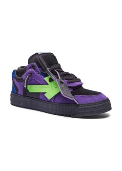OFF-WHITE Skórzane sneakersy FLOATING ARROW ze sklepu Gomez Fashion Store w kategorii Buty sportowe męskie - zdjęcie 184300477