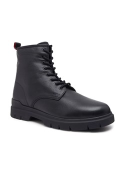 HUGO Skórzane buty Ryan ze sklepu Gomez Fashion Store w kategorii Buty zimowe męskie - zdjęcie 184300486