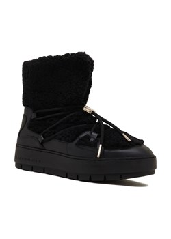 Tommy Hilfiger Ocieplane śniegowce TEDDY | z dodatkiem skóry ze sklepu Gomez Fashion Store w kategorii Śniegowce damskie - zdjęcie 184300559