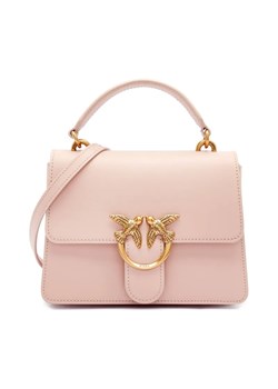 Pinko Skórzany kuferek Love One Top Handle Mini Light ze sklepu Gomez Fashion Store w kategorii Kuferki - zdjęcie 184300666