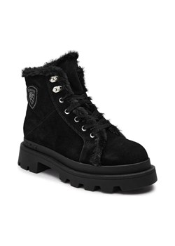 BLAUER Skórzane trapery KIMMEL 06 ze sklepu Gomez Fashion Store w kategorii Workery damskie - zdjęcie 184300728