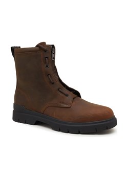 HUGO Skórzane trapery Ryan ze sklepu Gomez Fashion Store w kategorii Buty zimowe męskie - zdjęcie 184300798